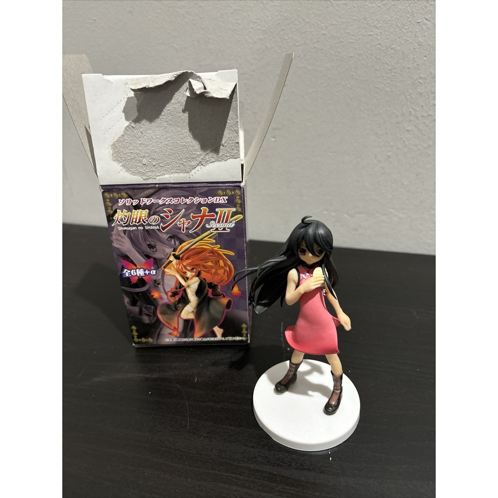 Toy's Works Shakugan no Shana II Anime Figure Original Box Black Hair With Bun